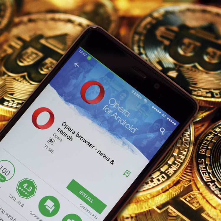 Opera añade soporte de Bitcoin en su aplicación de Android