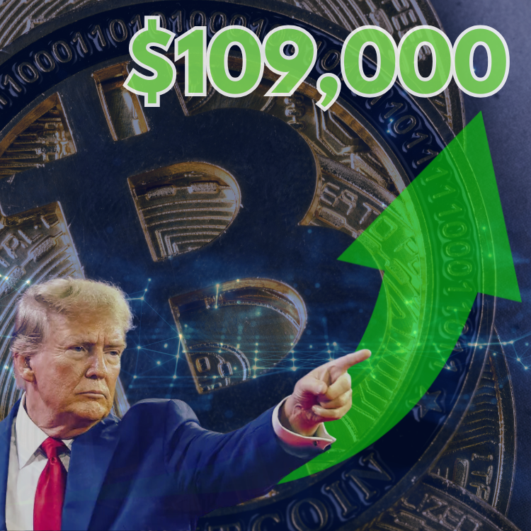 Bitcoin rompe récord histórico al superar los USD 109,000 en la investidura de Trump